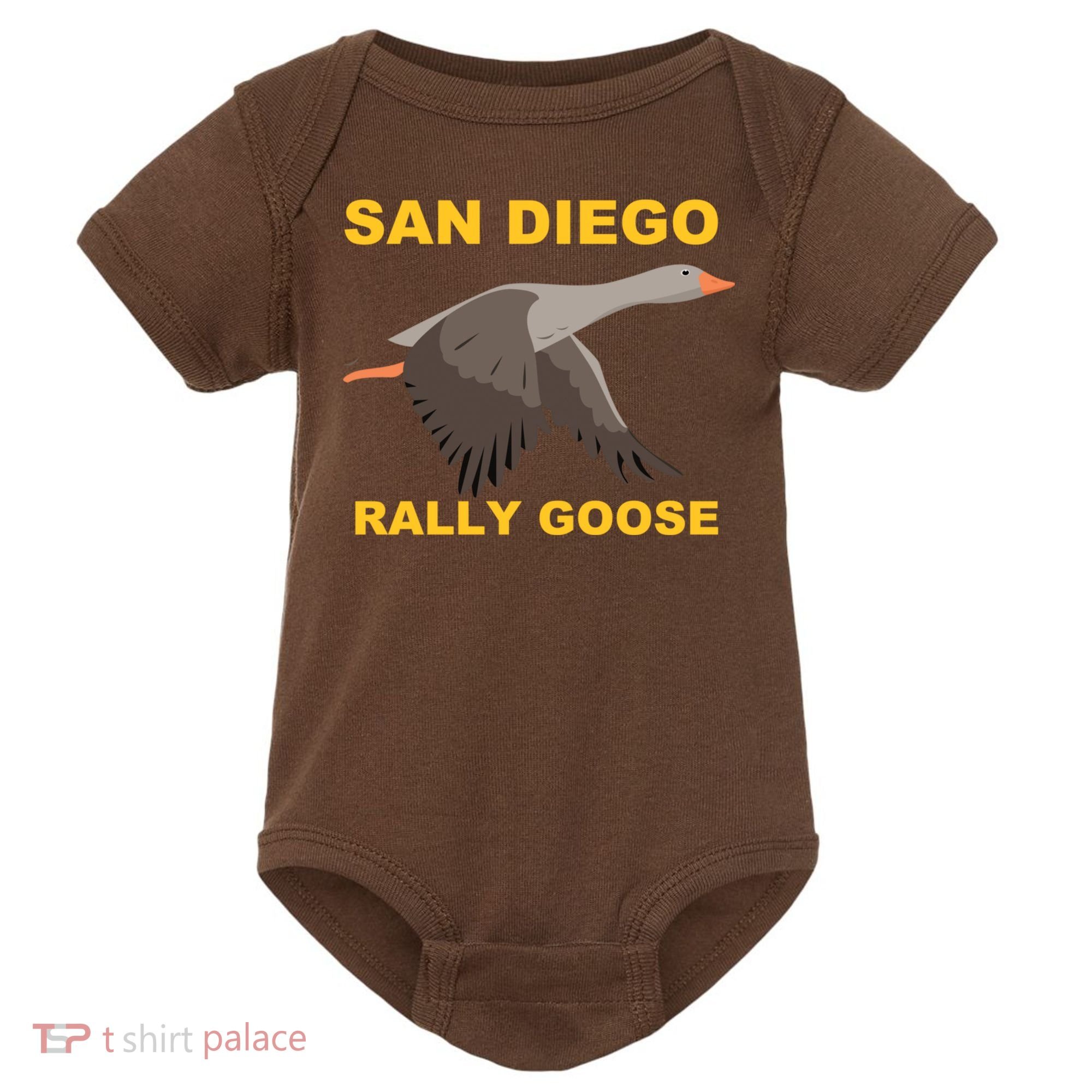 San Diego Rally Goose LFGSD Baseball Baby Bodysuit