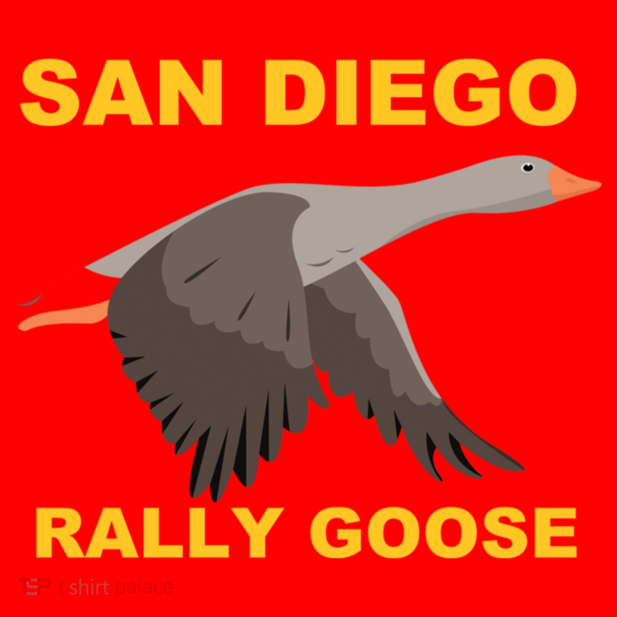 San Diego Rally Goose LFGSD Baseball Santa Hat