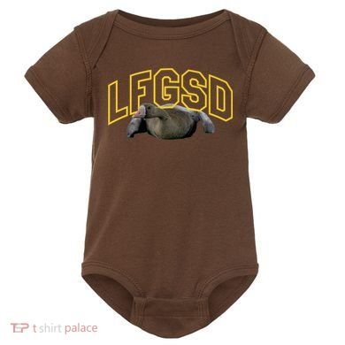 San Diego Rally Goose LFGSD Baseball Baby Bodysuit