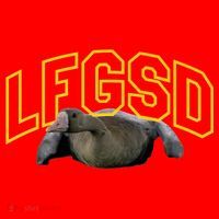 San Diego Rally Goose LFGSD Baseball Santa Hat thumb 1