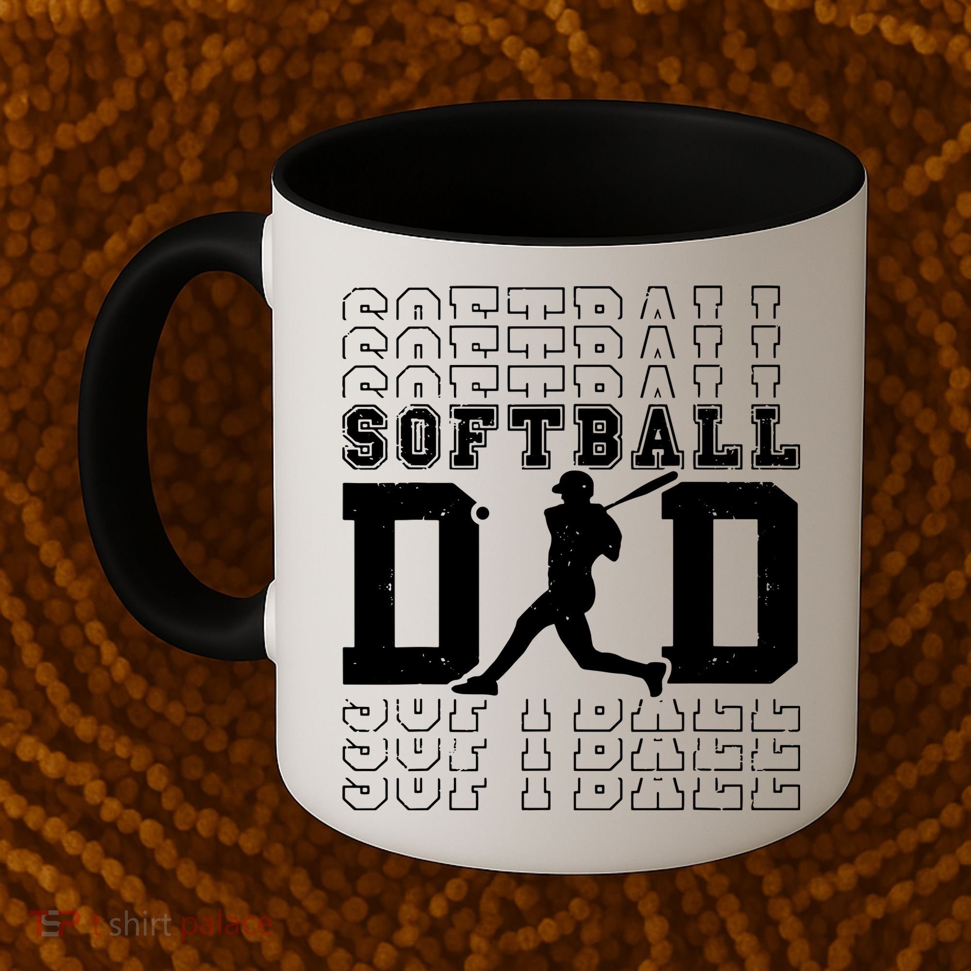Softball Dad Coffee Mug