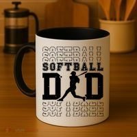 Softball Dad Coffee Mug thumb 4