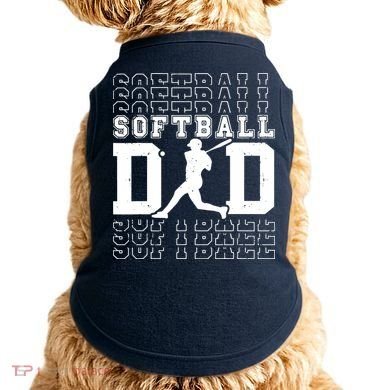 Softball Dad Doggie Tank