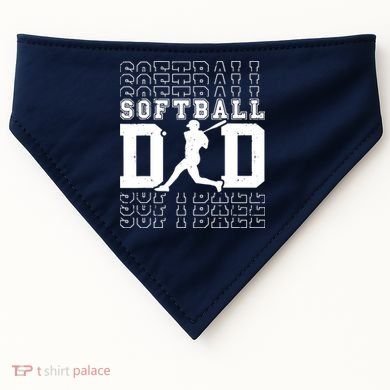 Softball Dad USA-Made Doggie Bandana