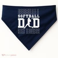 Softball Dad USA-Made Doggie Bandana thumb 0