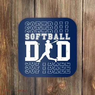 Softball Dad Coaster