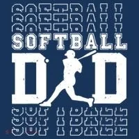 Softball Dad Toddler Hoodie thumb 2