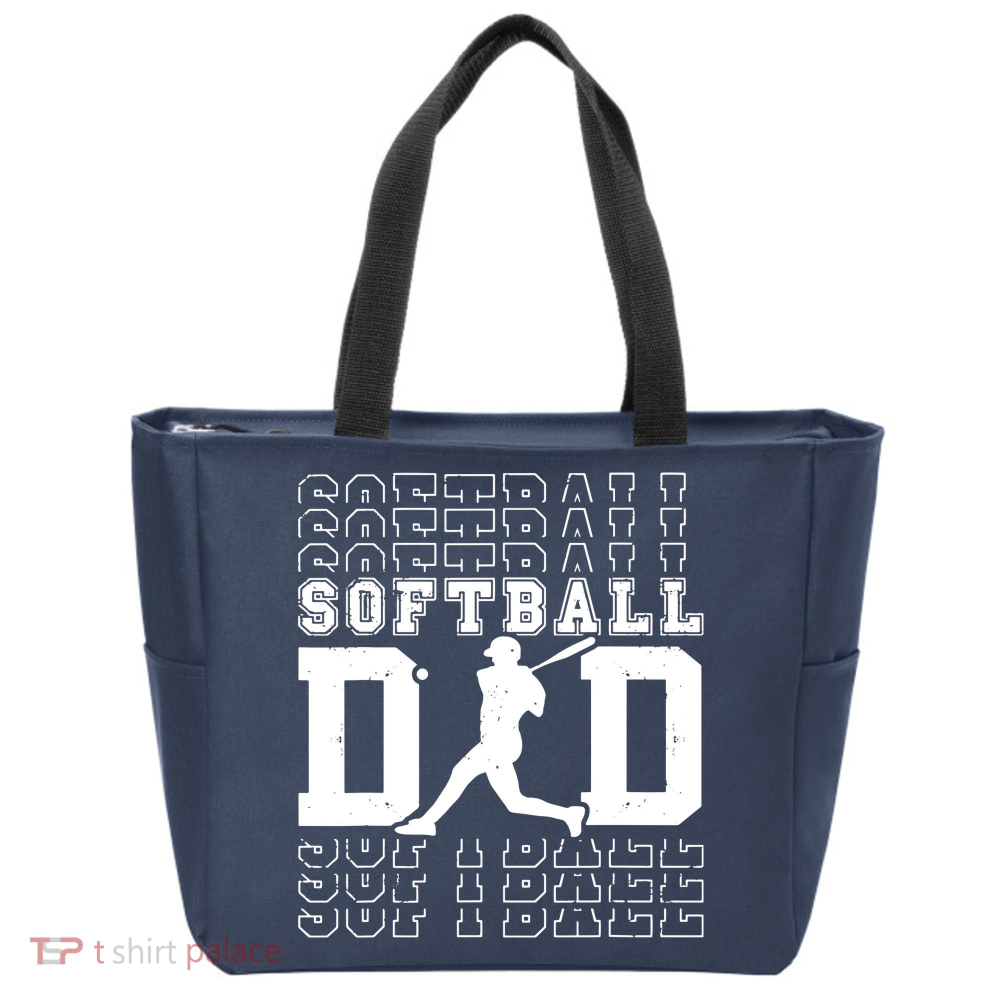 Softball Dad Tote Bag