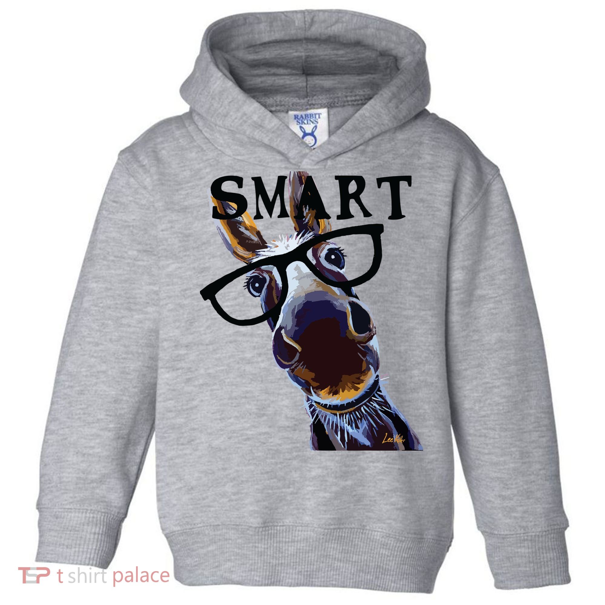 Smart Donkey Smart Donkey Toddler Hoodie