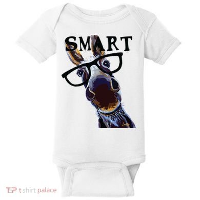 Smart Donkey Smart Donkey Baby Bodysuit