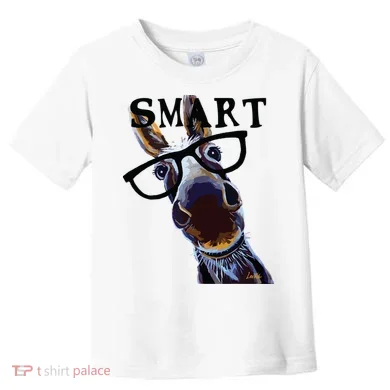 Smart Donkey Smart Donkey Toddler T-Shirt