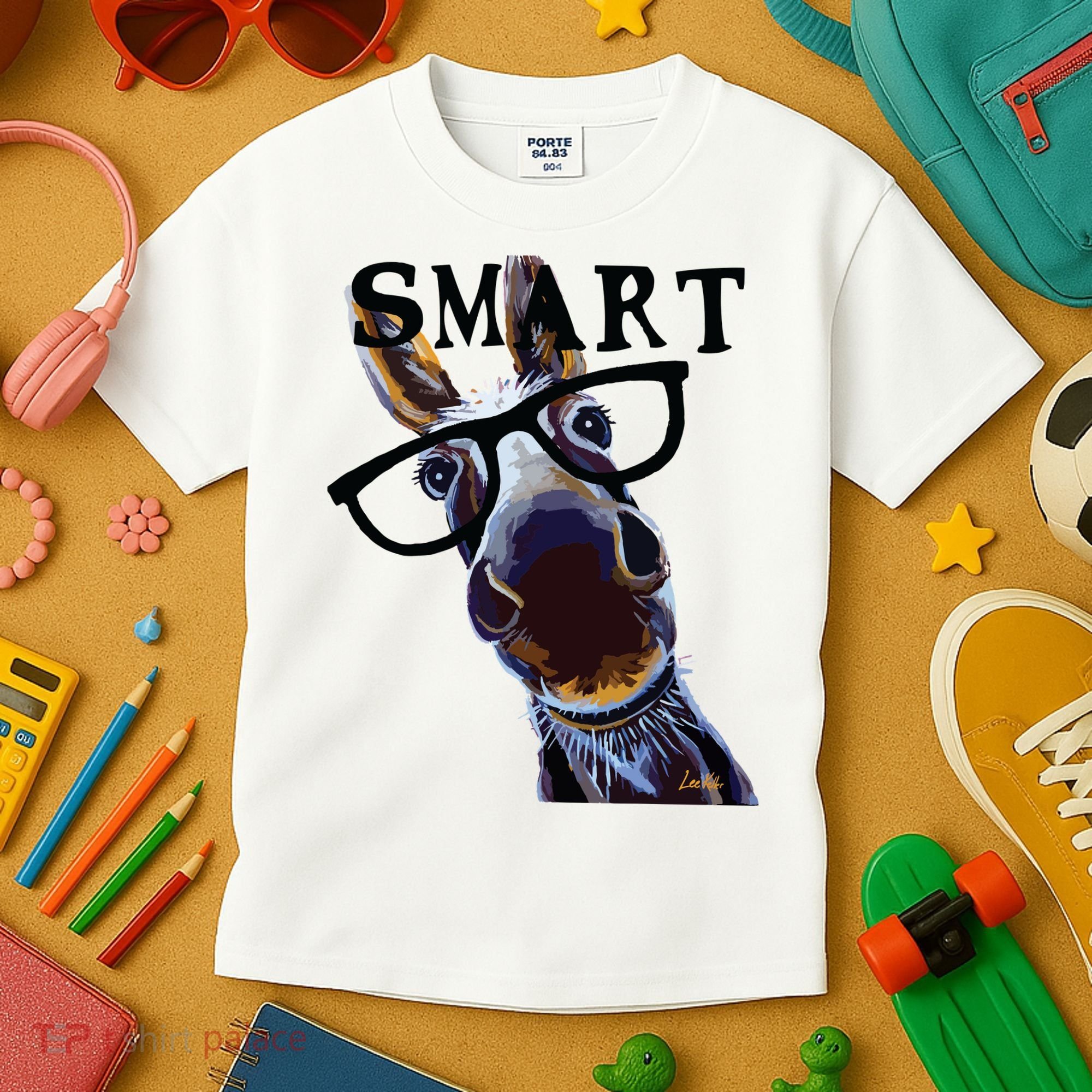 Smart Donkey Smart Donkey Kids T-Shirt