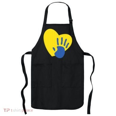 Support Down Syndrome Heart Awareness Apron