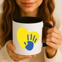 Support Down Syndrome Heart Awareness Coffee Mug thumb 3