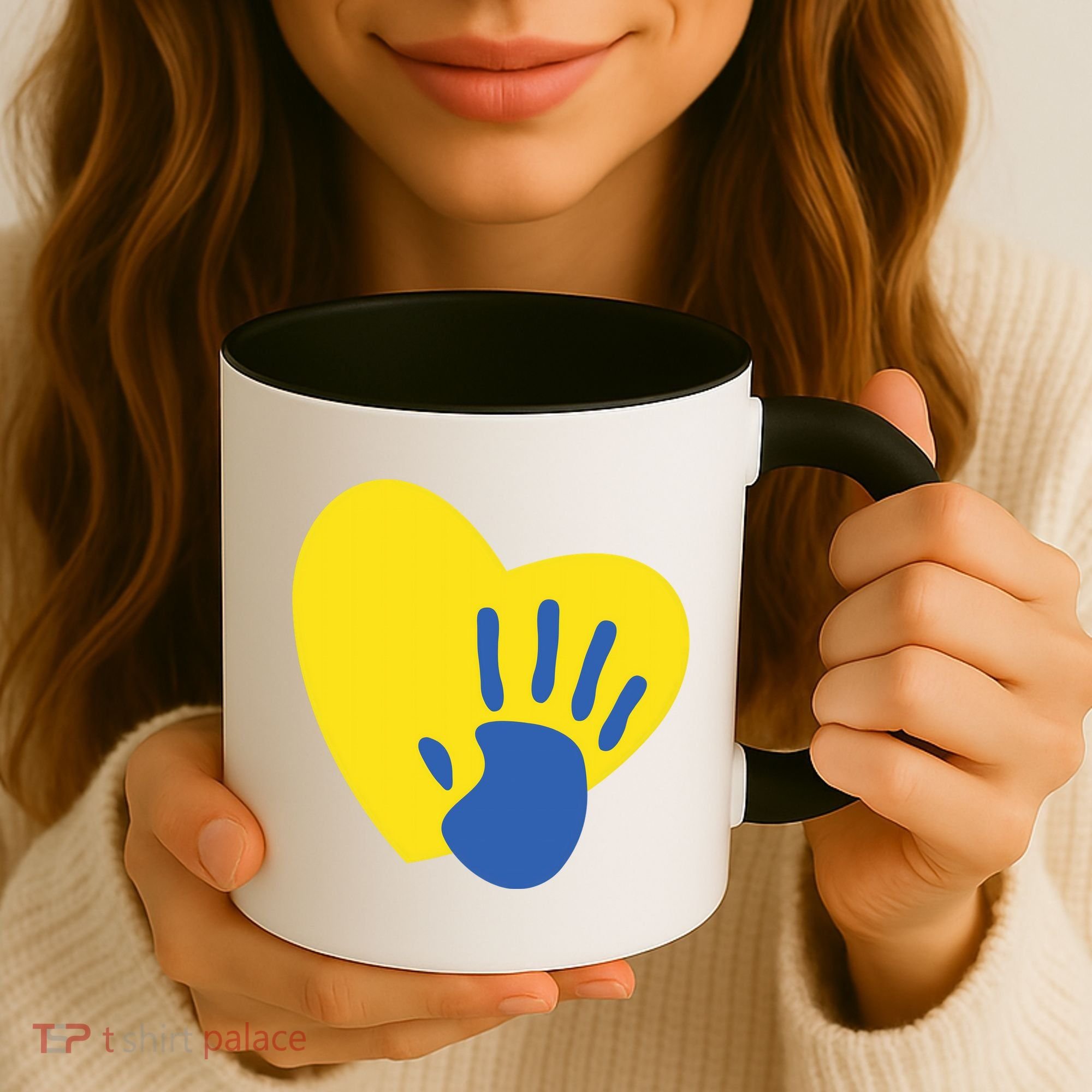 Support Down Syndrome Heart Awareness Coffee Mug