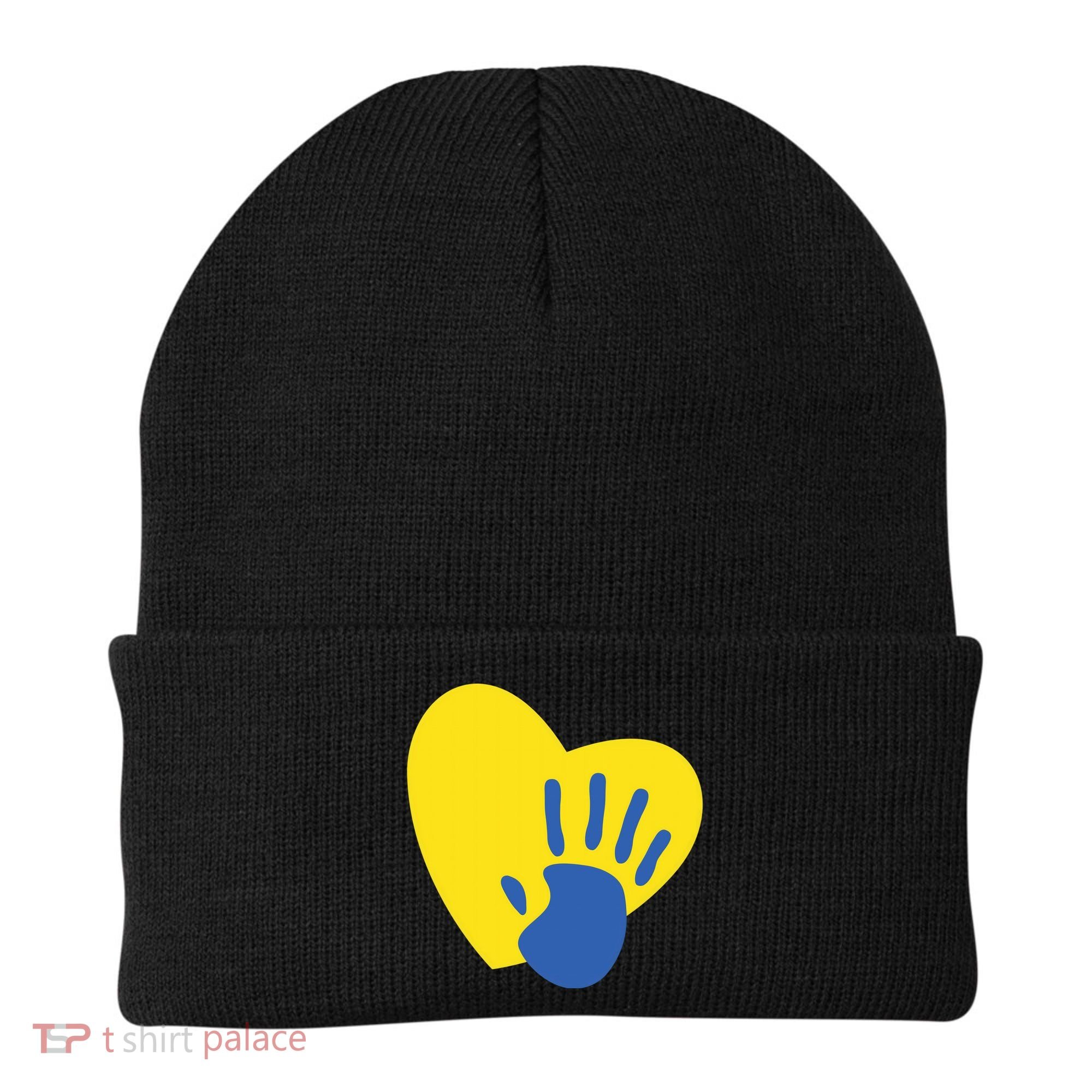 Support Down Syndrome Heart Awareness Beanie