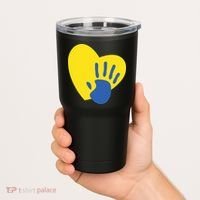 Support Down Syndrome Heart Awareness Tumbler thumb 2