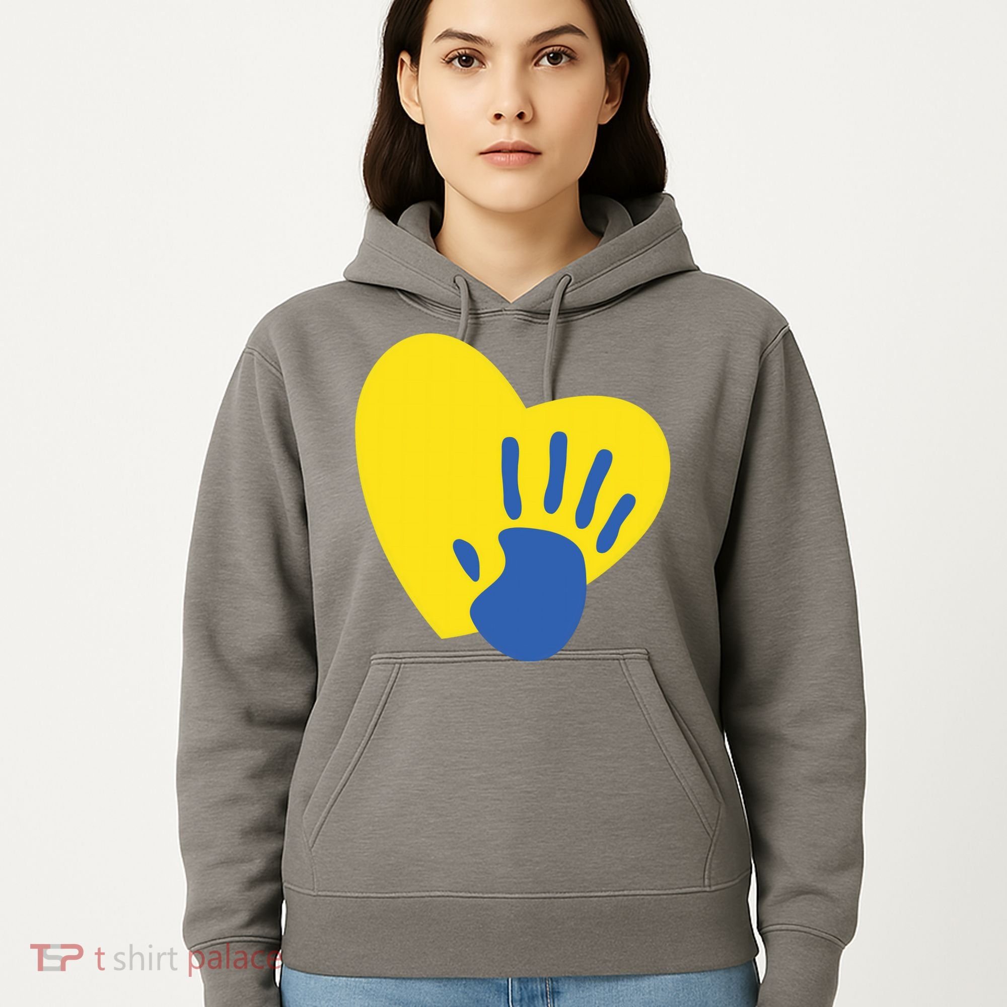 Support Down Syndrome Heart Awareness Hoodie
