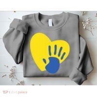 Support Down Syndrome Heart Awareness Sweatshirt thumb 2