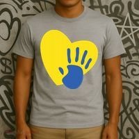 Support Down Syndrome Heart Awareness T-Shirt thumb 3