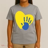 Support Down Syndrome Heart Awareness T-Shirt thumb 4