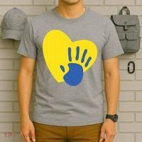 Support Down Syndrome Heart Awareness T-Shirt thumb 6