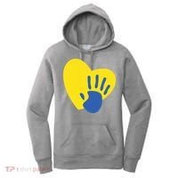 Support Down Syndrome Heart Awareness Women's Hoodie thumb 0
