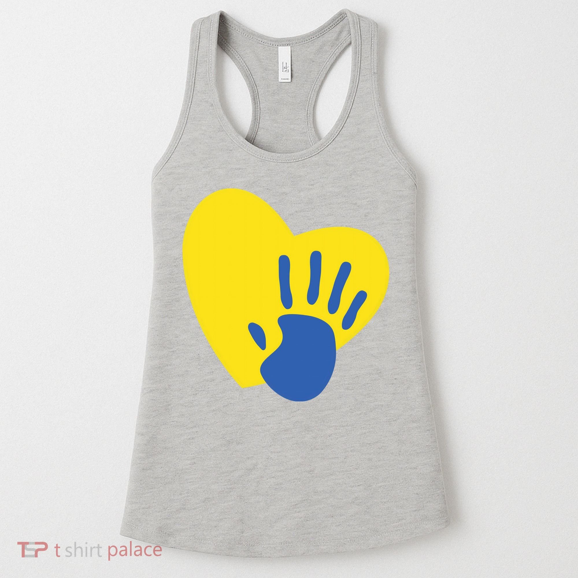 Support Down Syndrome Heart Awareness Women's Tank Top