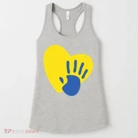 Support Down Syndrome Heart Awareness Women's Tank Top thumb 0