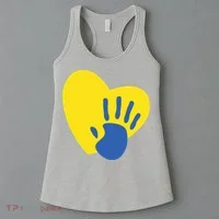 Support Down Syndrome Heart Awareness Women's Tank Top thumb 3