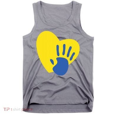 Support Down Syndrome Heart Awareness Tank Top