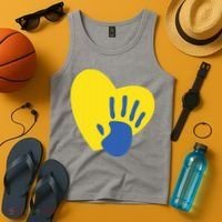 Support Down Syndrome Heart Awareness Tank Top thumb 4