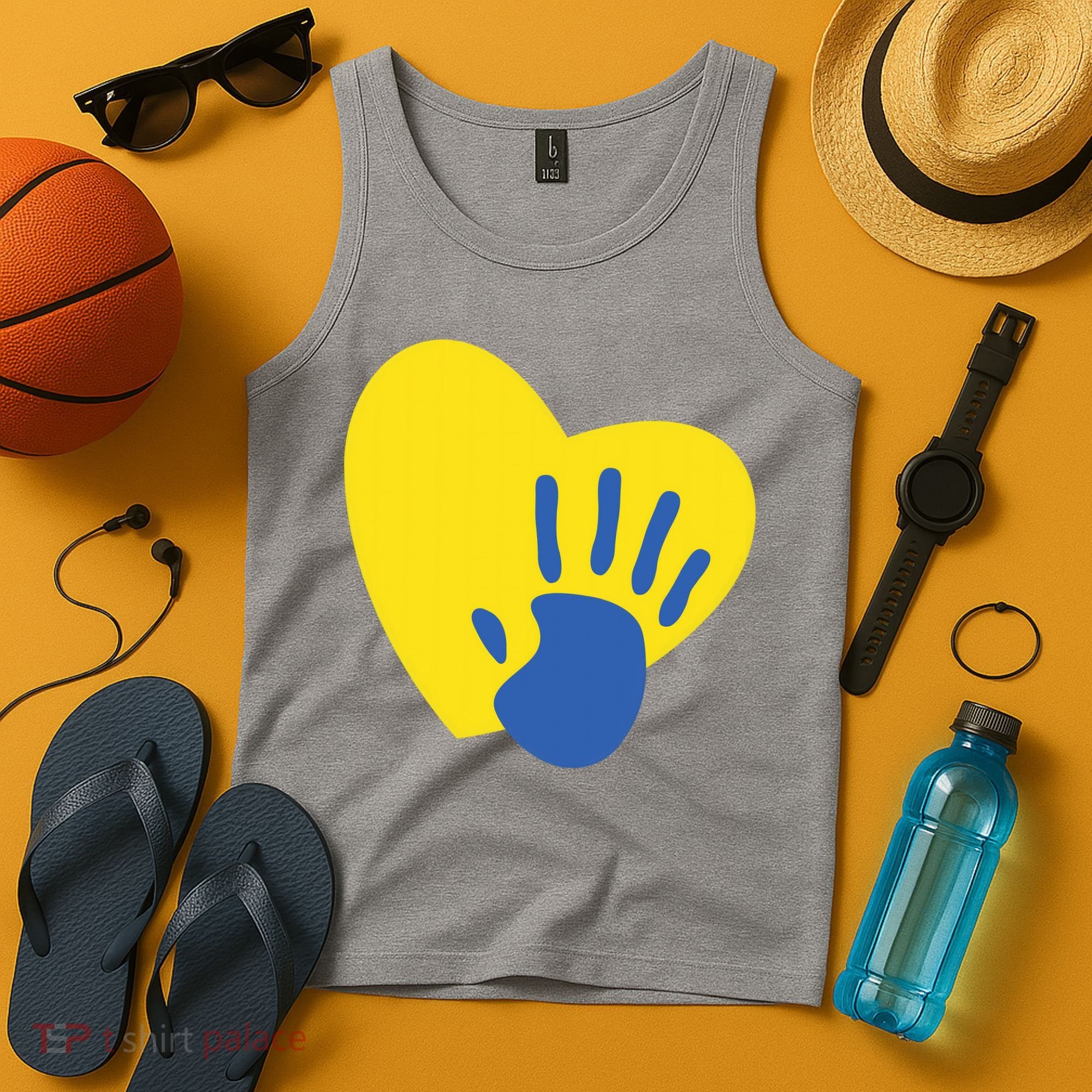 Support Down Syndrome Heart Awareness Tank Top