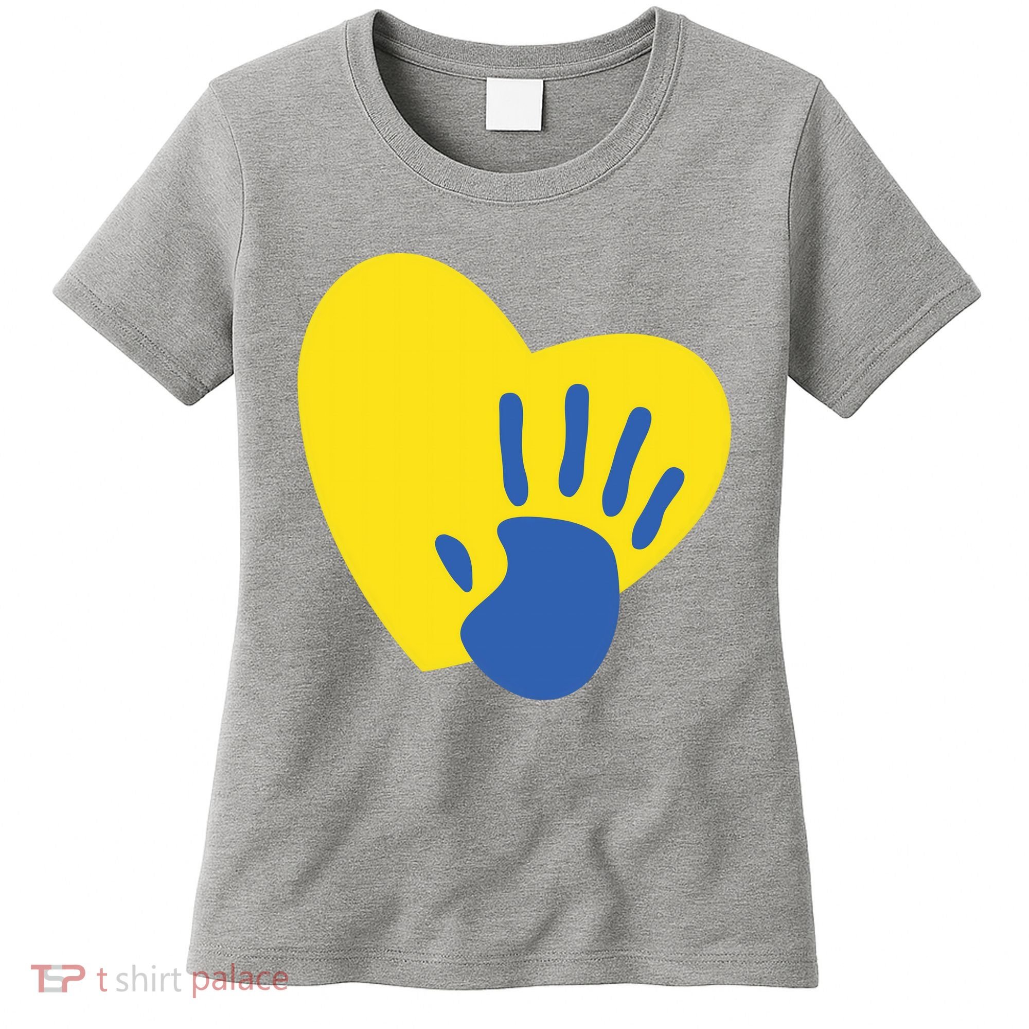 Support Down Syndrome Heart Awareness Women's T-Shirt