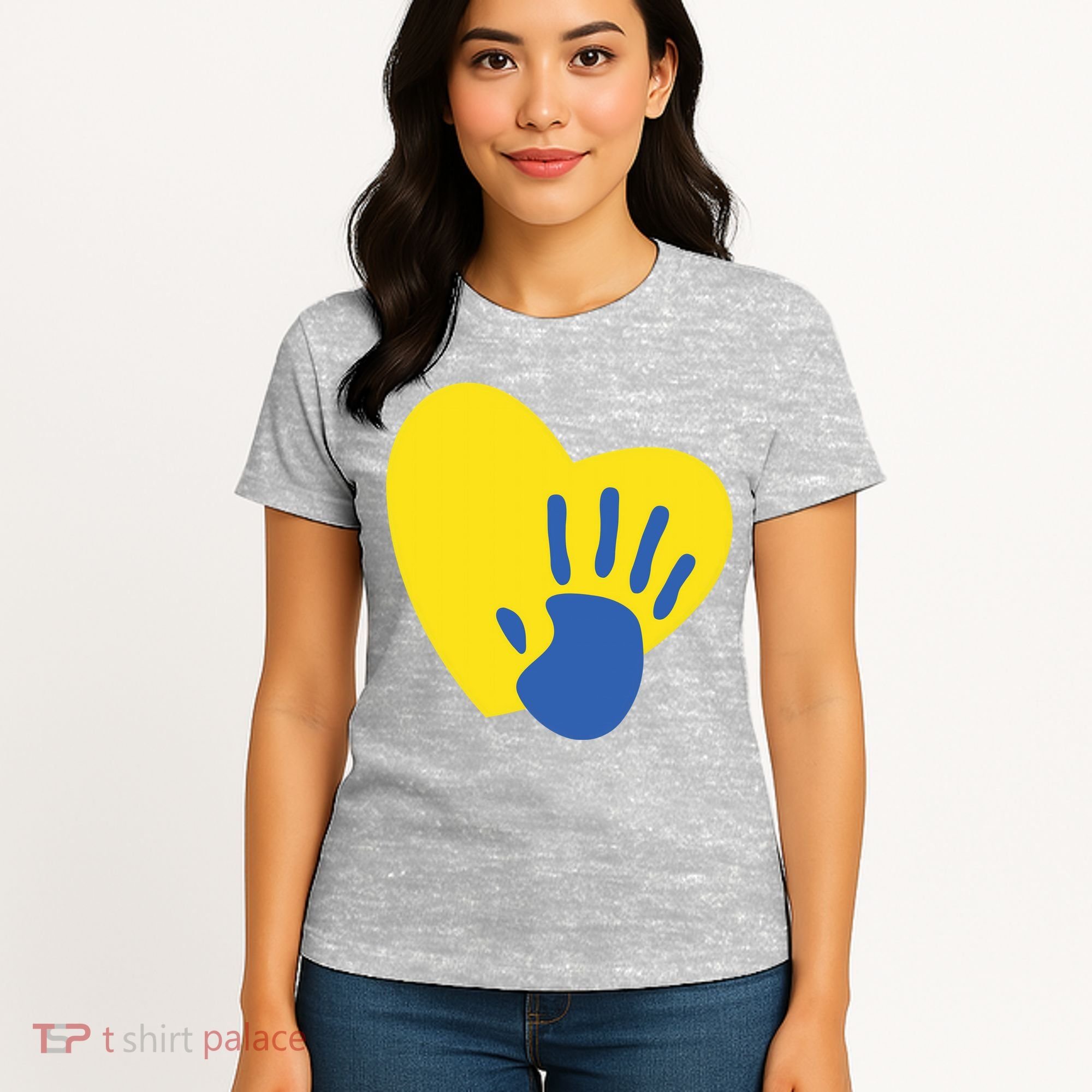 Support Down Syndrome Heart Awareness Women's T-Shirt