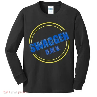 Swagger Dmv Kids Long Sleeve Shirt
