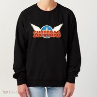 Super Dad Superhero Winged Badge Emblem Women's Sweatshirt thumb 0