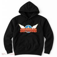Super Dad Superhero Winged Badge Emblem Hoodie thumb 0