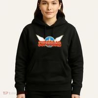 Super Dad Superhero Winged Badge Emblem Hoodie thumb 5