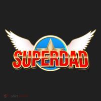 Super Dad Superhero Winged Badge Emblem Tumbler thumb 3