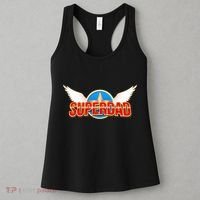 Super Dad Superhero Winged Badge Emblem Women's Tank Top thumb 3