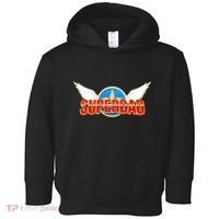 Super Dad Superhero Winged Badge Emblem Toddler Hoodie thumb 0