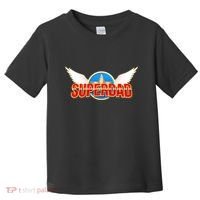 Super Dad Superhero Winged Badge Emblem Toddler T-Shirt thumb 0