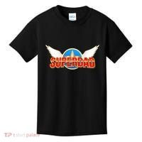 Super Dad Superhero Winged Badge Emblem Kids T-Shirt thumb 0
