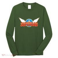 Super Dad Superhero Winged Badge Emblem Long Sleeve Shirt thumb 0