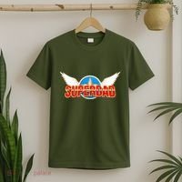 Super Dad Superhero Winged Badge Emblem T-Shirt thumb 2