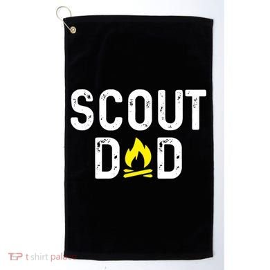 Scouting Dad Scout Dad Father Scout Golf Towel
