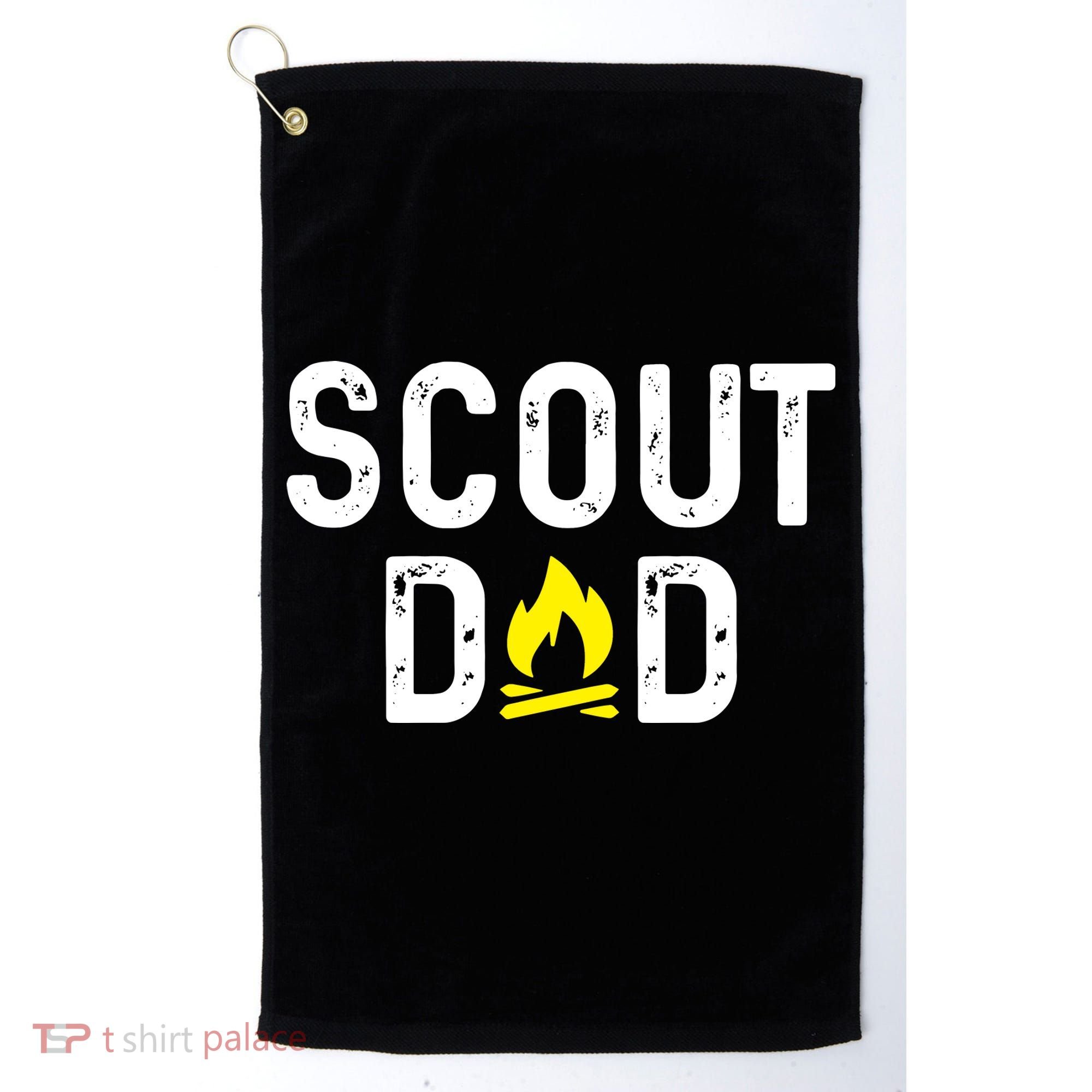 Scouting Dad Scout Dad Father Scout Golf Towel