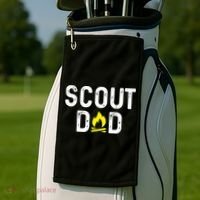 Scouting Dad Scout Dad Father Scout Golf Towel thumb 2