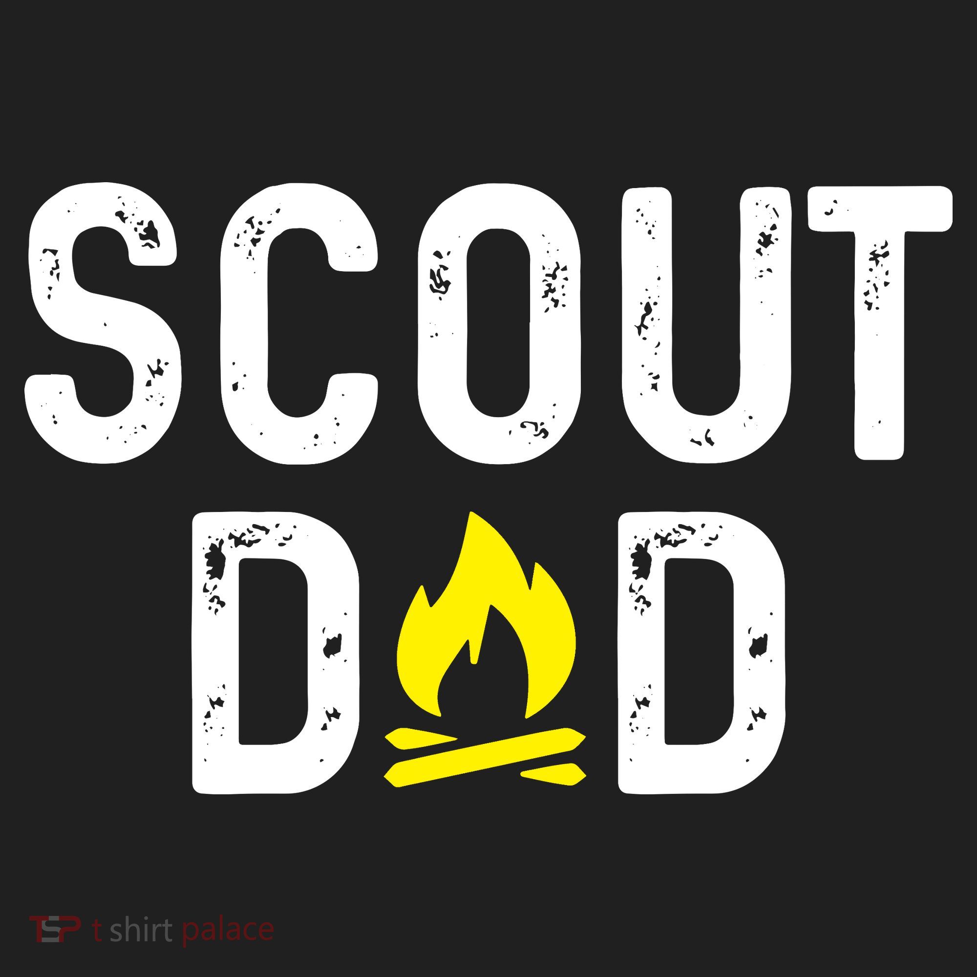 Scouting Dad Scout Dad Father Scout Golf Towel